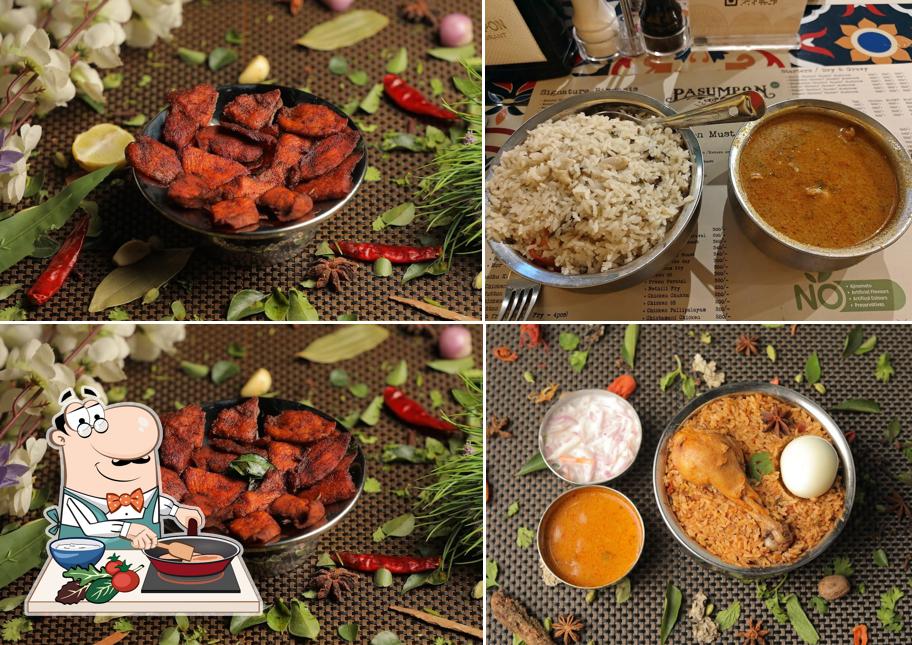 Chicken curry at Pasumpon Restaurant