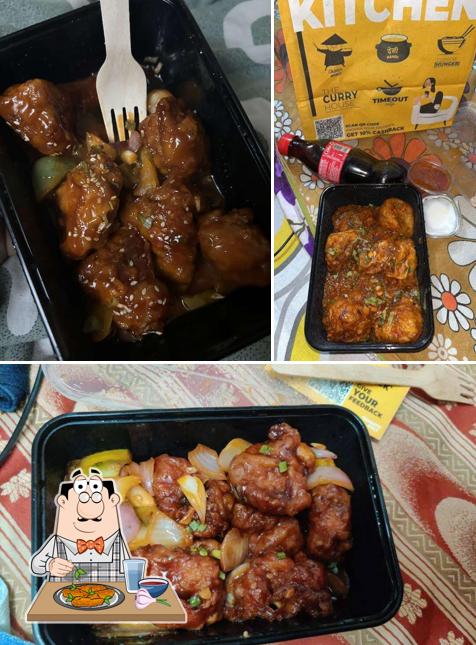 Chicken wings at Chinese Hunger