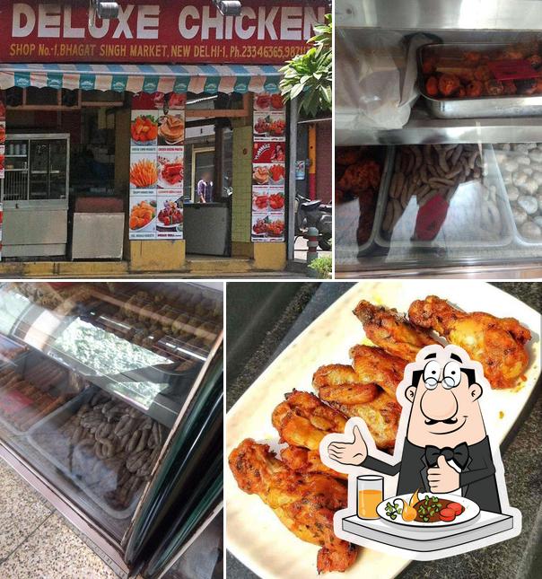 Food at Deluxe Chicken