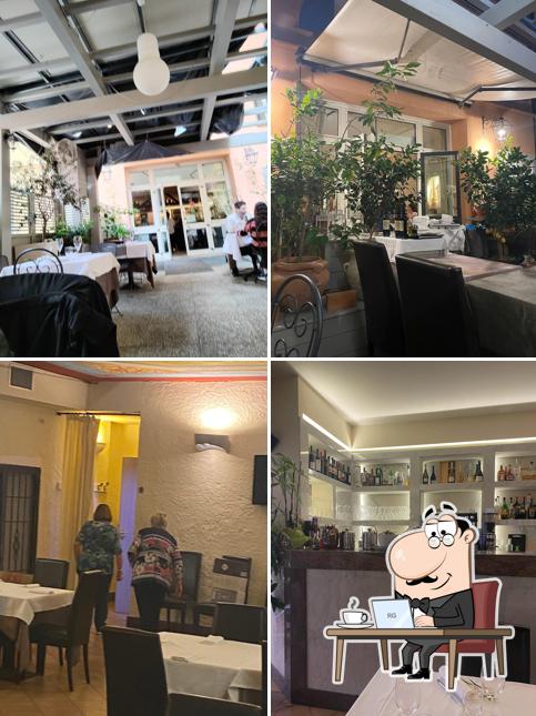 Gli interni di La Capriata