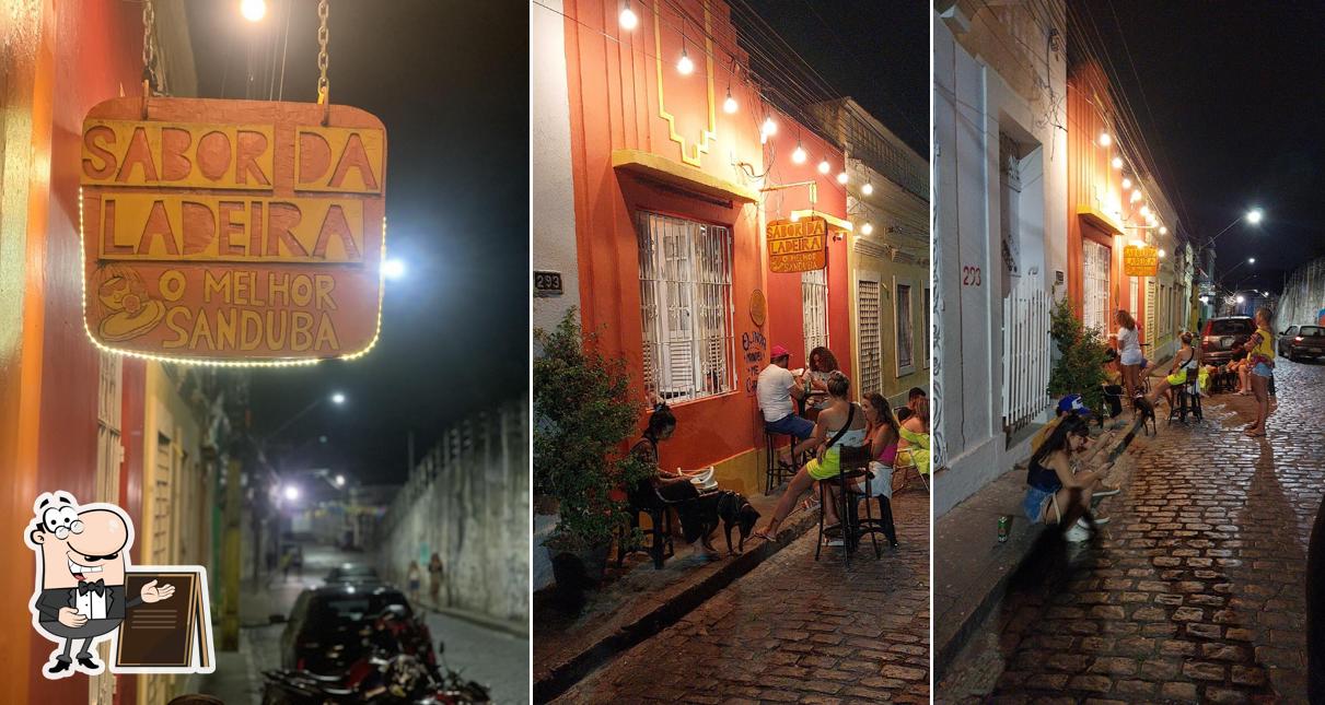 O exterior do Sabor da Ladeira