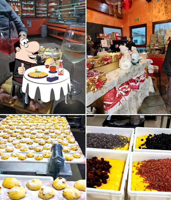 Piatto di formaggi al Pasticceria Vilma & Elio