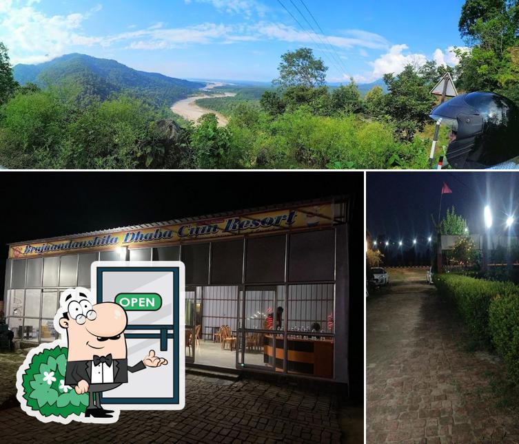 The exterior of Brajnandan Shila Restaurant & Resort