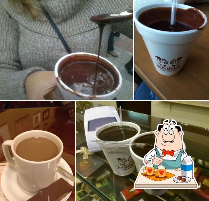 Chocolate Montanhes fornece uma seleção de bebidas