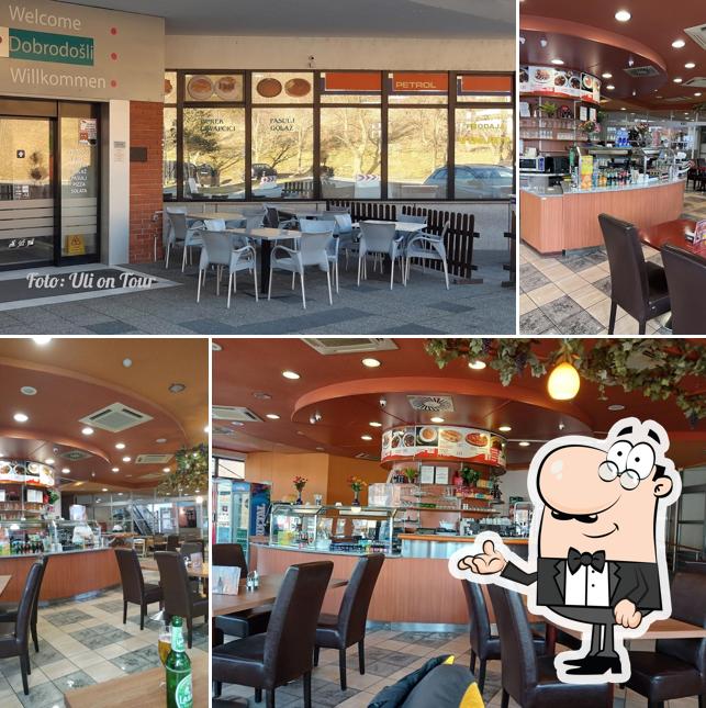 Gli interni di Demiri Restaurant