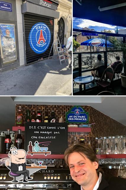 L’image de la intérieur et comptoir de bar concernant Le Rond-Point