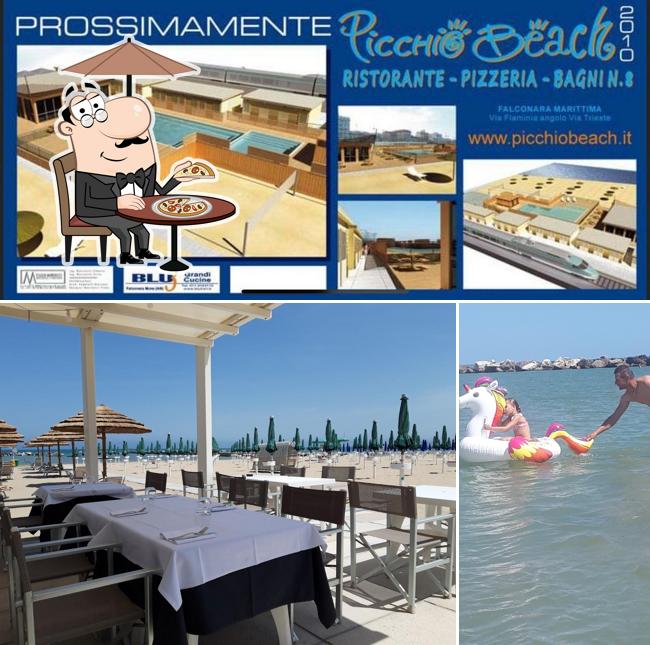 Puoi goderti l'aria fresca dal dehors di Picchio Beach