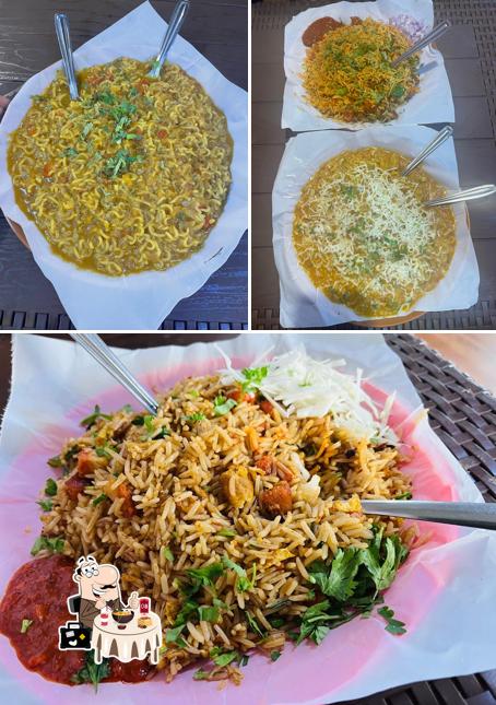 Food at BABA'S Chinese & Maggi Point