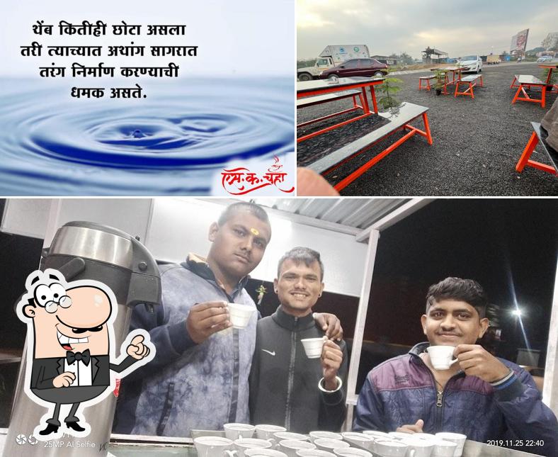 The photo of exterior and beverage at Brand Sk Wadevale ब्रँड एस के वडेवाले