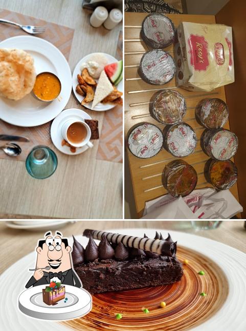 Chocolate cake at Lemon Tree Premier, Bhubaneswar