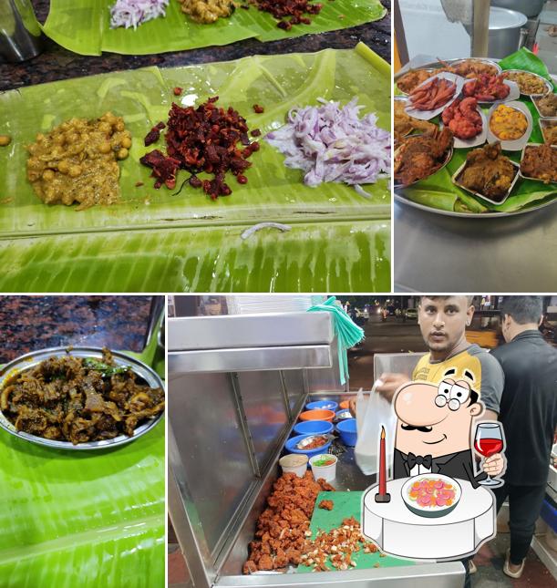 Tuna tartare at Madurai Pandi Muniyandi Hotel