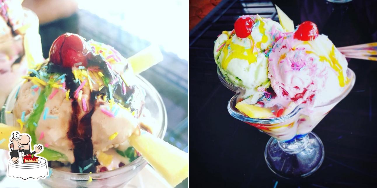 SnoWhite Cafe offers a range of sweet dishes