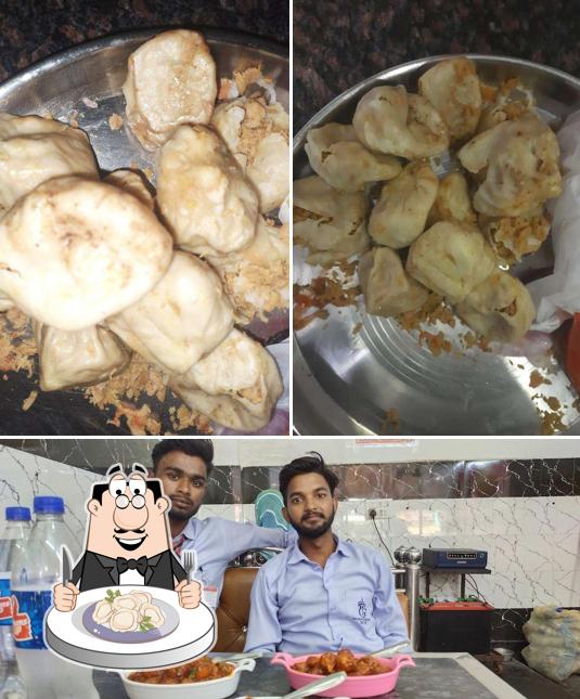 Dumplings at sushil momos fast food