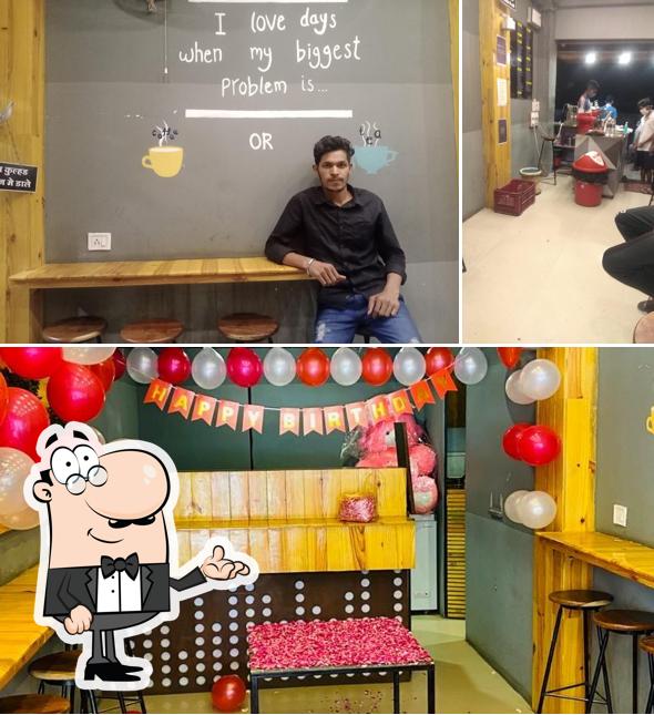 The interior of Tealogy Cafe Dewas (mp)