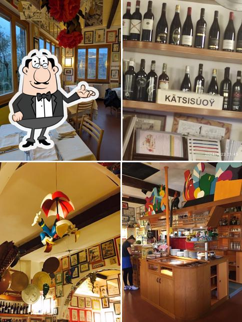 Gli interni di U Giancu