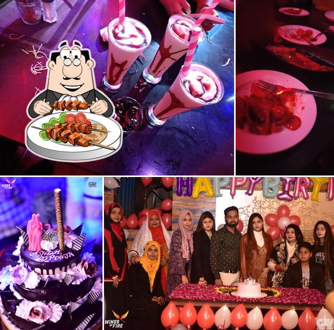 Food at Wings Of Fire