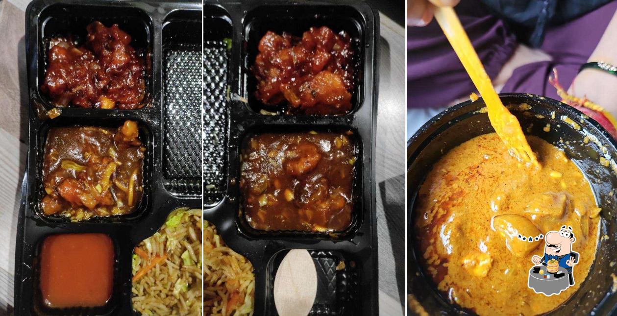 Food at Yoginee Restaurant