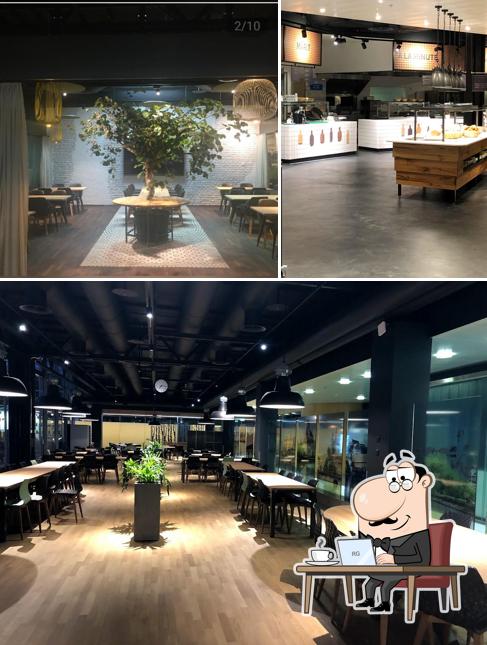 Dai un'occhiata agli interni di Aare Garten / Migros Personal Restaurant