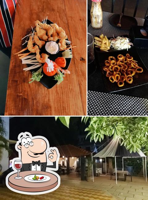 The picture of Backyard Restaurant and Bar’s food and exterior