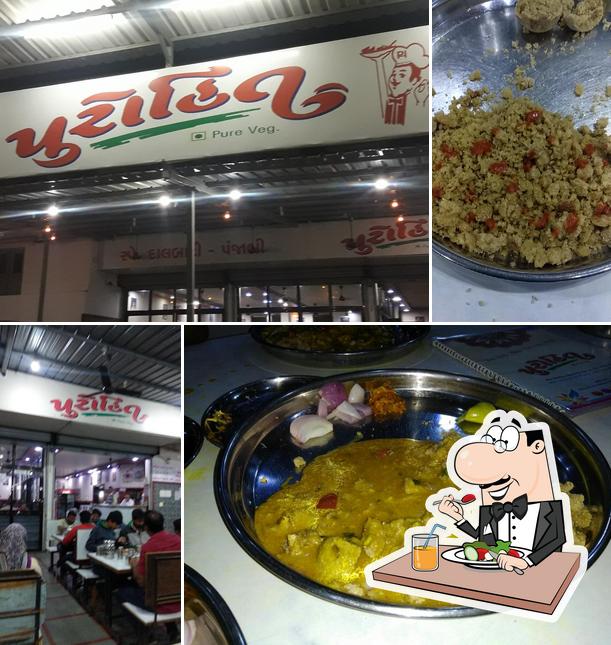 Food at Hotel Purohit (Purohit Dalbati) Since 1985