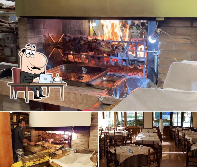 Gli interni di Mokambo Ristorante Pizzeria