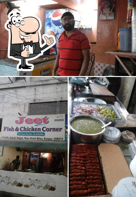 Look at the pic of Jeet Fish & Chicken Corner