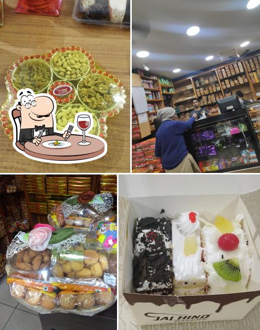 Food at Jai Hind Bakery