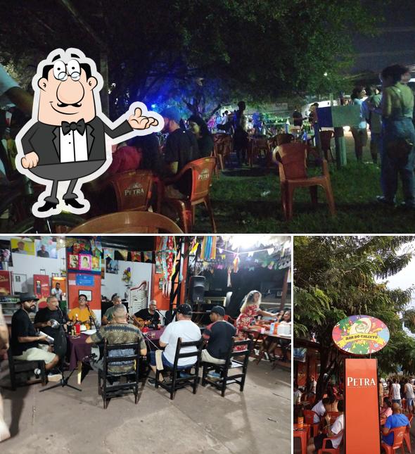 O interior do Bar do Calixto