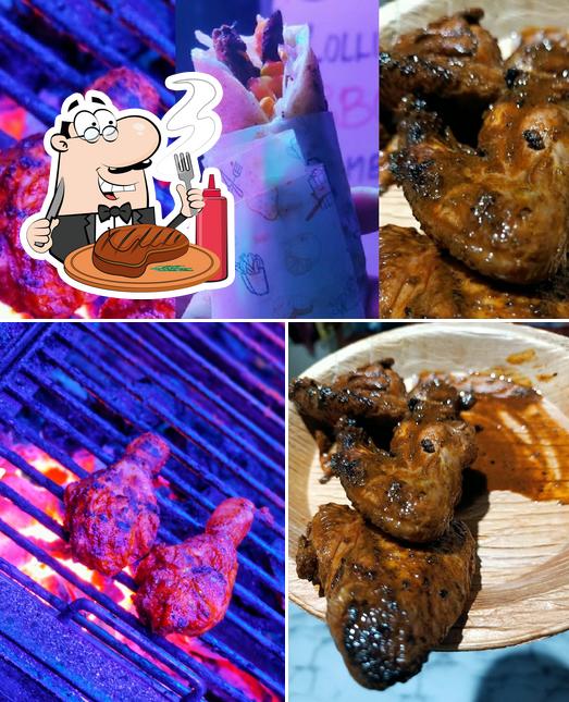 Pick meat meals at DON's Scooter BBQ