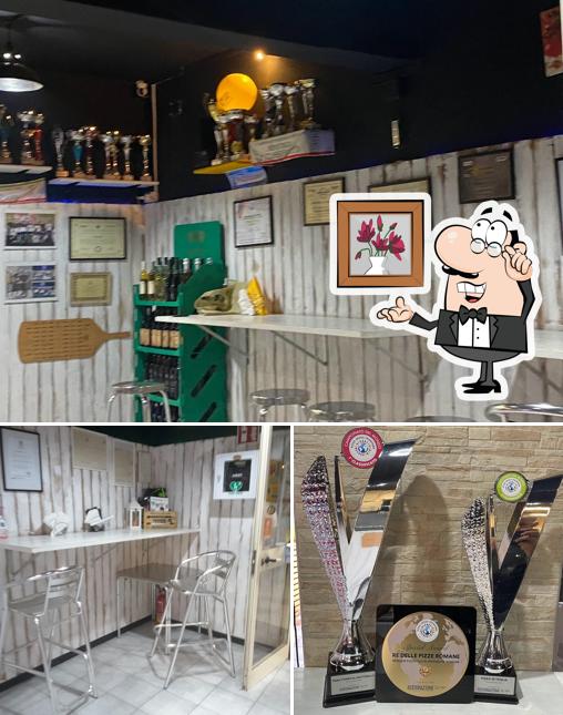 Gli interni di Pizzeria Brown