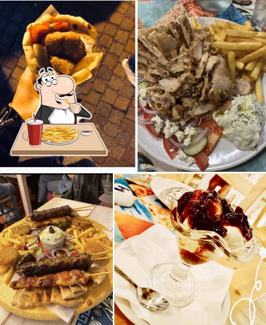 Patatine fritte al Ristorante greco zorbas Rimini