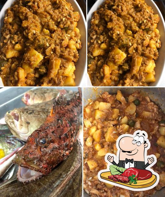 C'è un'ampia gamma di piatti per gli amanti della carne