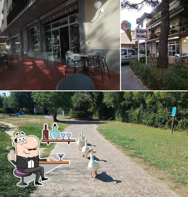 La immagine della interni e esterno di Gelateria Bar Nazionale