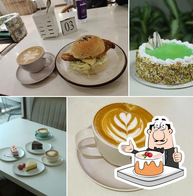 Carrot cake at Berry & Co