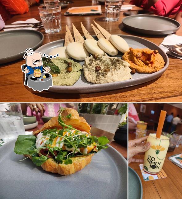 Food at Communion Cafe