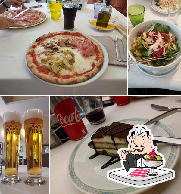 Pizzeria Bar Doug offre un'ampia selezione di dolci