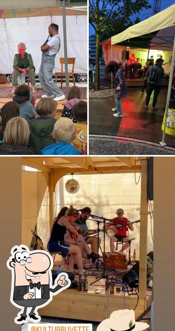 Gli interni di kulturbuvette