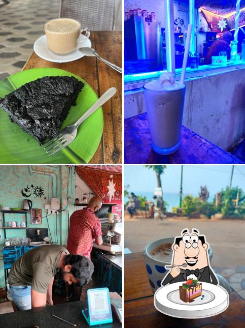 Chocolate cake at Coffee Temple