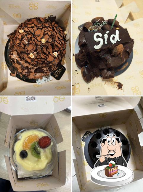 Chocolate cake at Dale's Eden