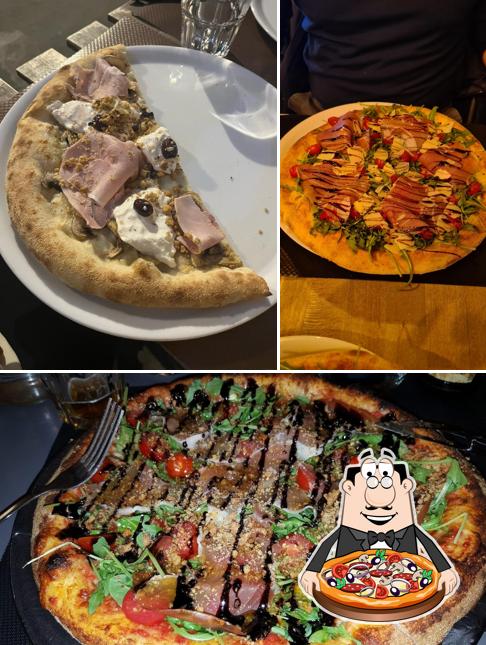 Choisissez de nombreux types de pizzas