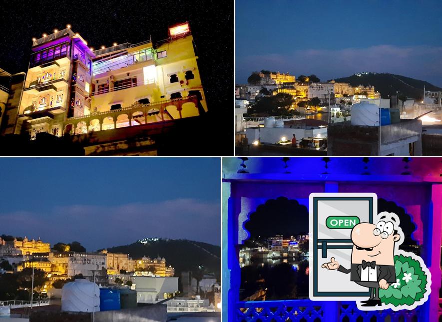 The exterior of UPRI MANZIL ROOFTOP RESTAURANT