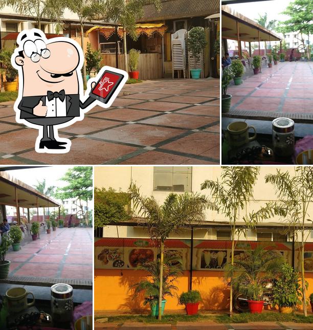 The exterior of Sanskruti Garden Restaurant Akola