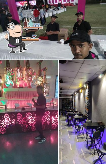 The interior of Amardeep Ice Cream & Juice Center