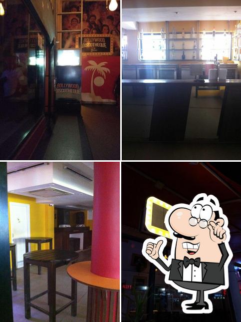 The interior of Bollywood Club