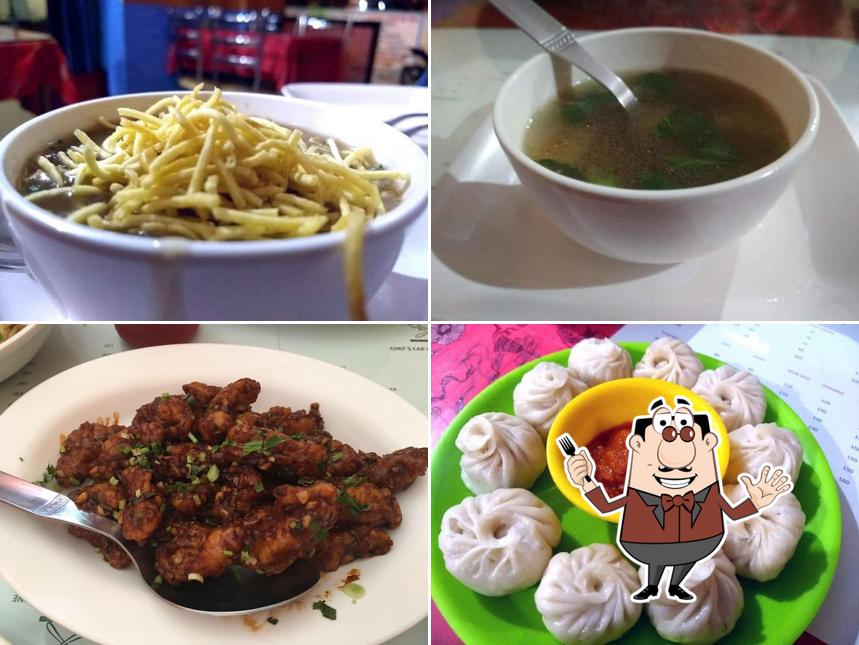 Food at Chef Cap Restaurant