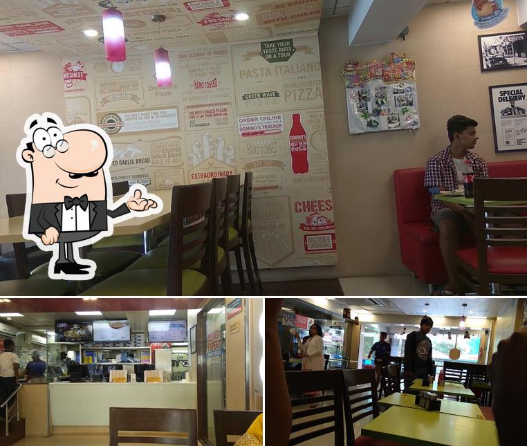 The interior of Domino's Pizza Anand Nagar, Pune