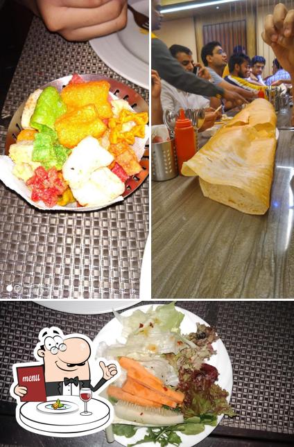 Meals at Hotel Jay Prakash Family Restaurant & Bar