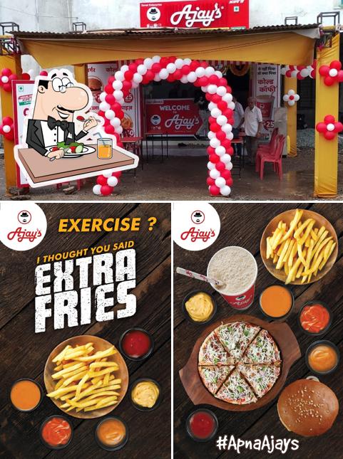 Food at Ajay's - Somnath, Daman