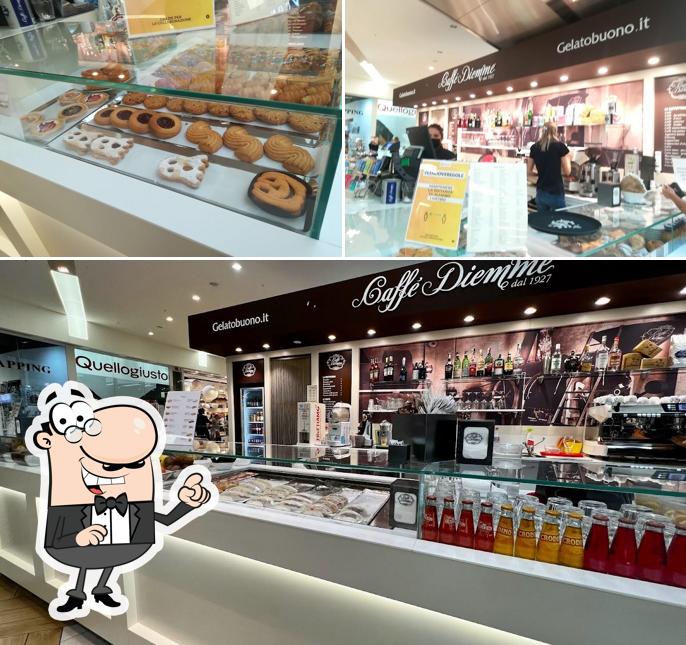 Dai un'occhiata agli interni di Caffè Diemme Gelato buono