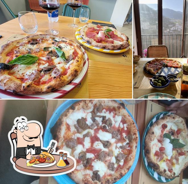 A Da Nonno Alfonso, puoi prenderti una bella pizza